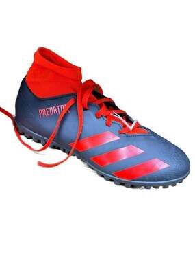 NEW adidas Predator 20.4 S TF Turf Soccer Shoes Core Black/Active Red Size 8